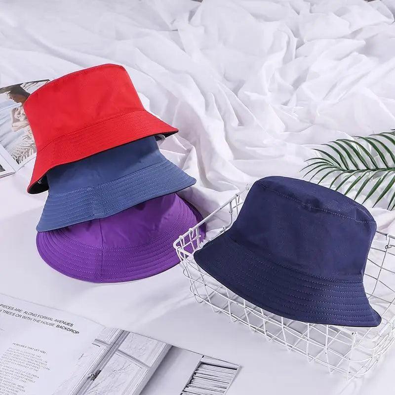 Unisex Double-Faced Reversible Bucket Hat – UPF 50+ Sun Protection, One Size