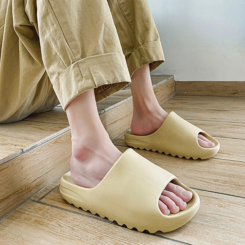 Unisex EVA Platform Slide Slippers – Non-Slip Soft Sole | Indoor, Beach & Spa