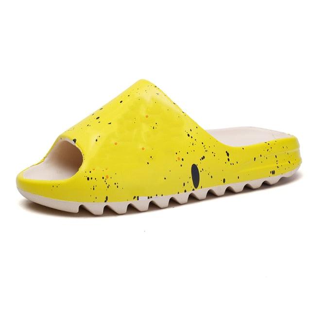 Unisex EVA Platform Slide Slippers – Non-Slip Soft Sole | Indoor, Beach & Spa