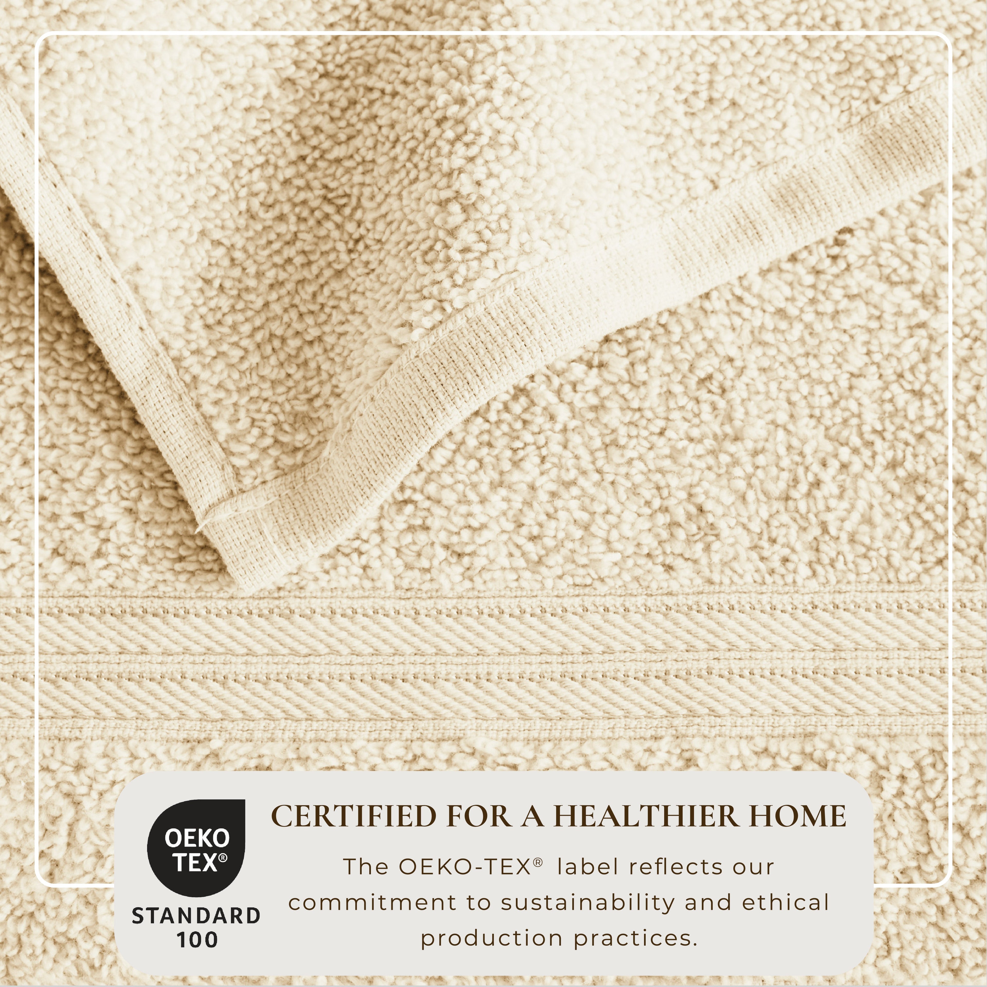 Feather Spun Cotton Bath Towels — Soft, Quick-Dry & Lightweight | Classic Bordered Style