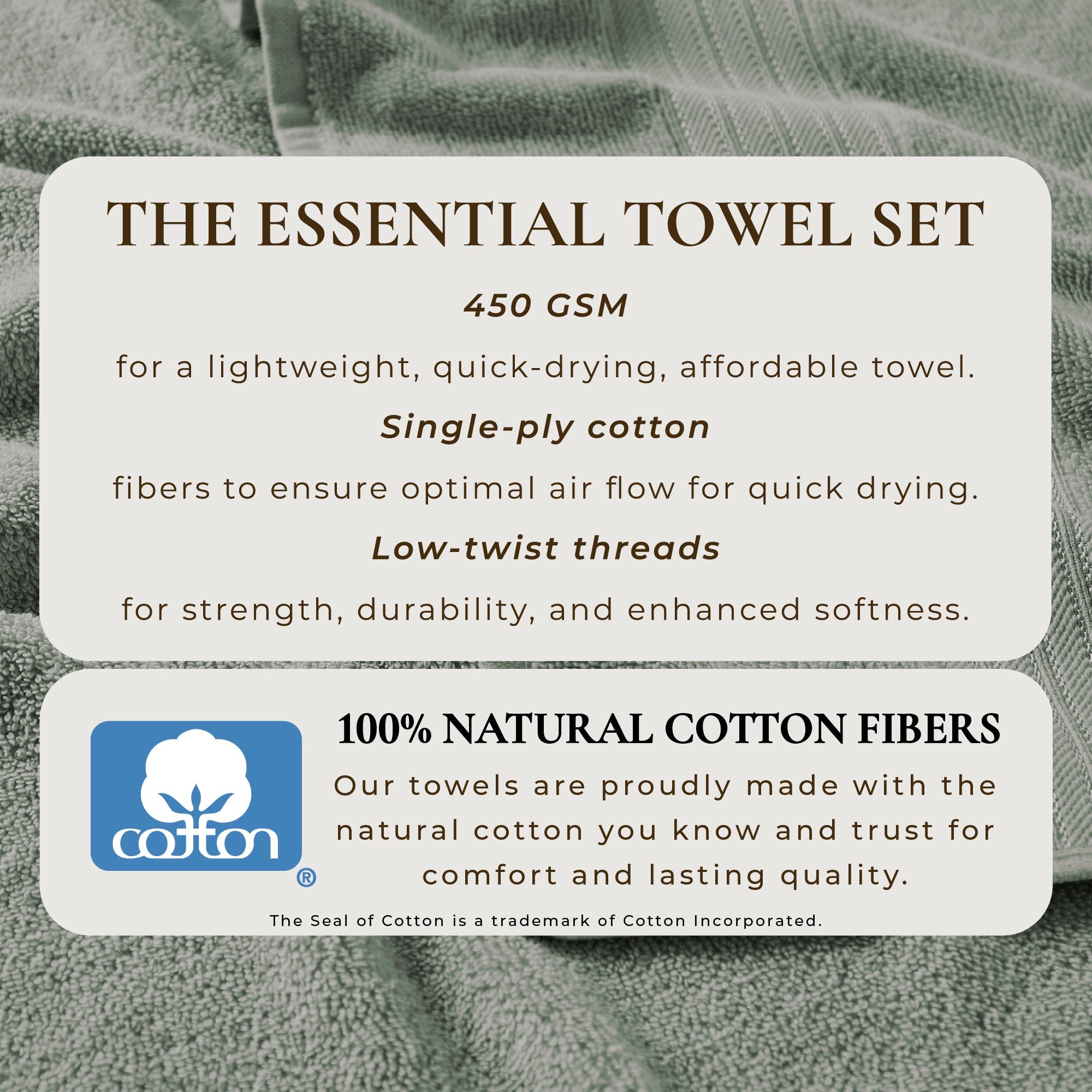 Feather Spun Cotton Bath Towels — Soft, Quick-Dry & Lightweight | Classic Bordered Style