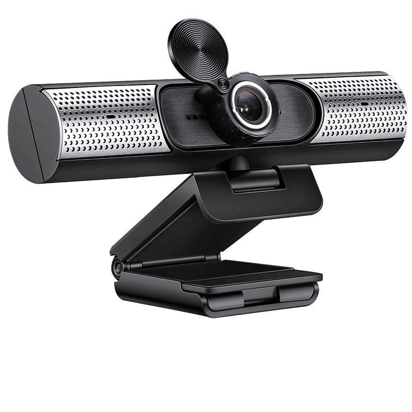 1080P Full HD Webcam with Speaker & Microphone | Autofocus, 120° Wide Angle, USB Plug & Play
