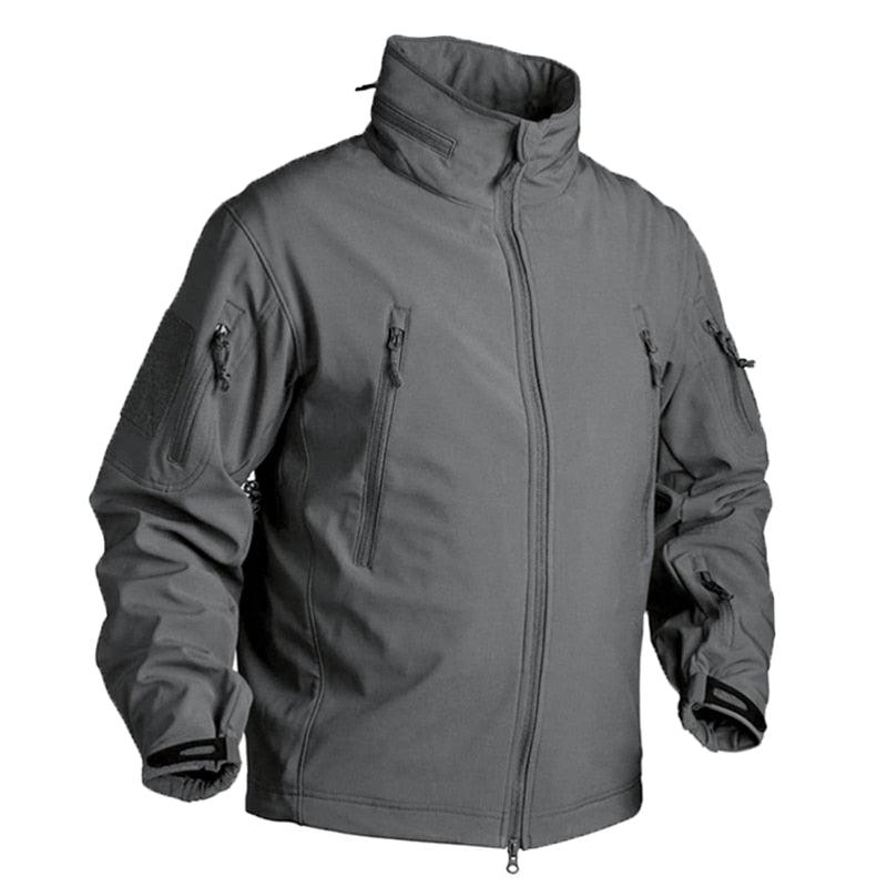 Men's Tactical Fleece Jacket | Waterproof Windproof Outdoor Coat