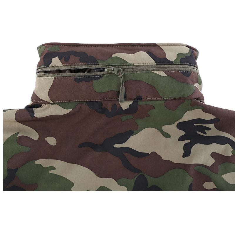Men's Tactical Fleece Jacket | Waterproof Windproof Outdoor Coat