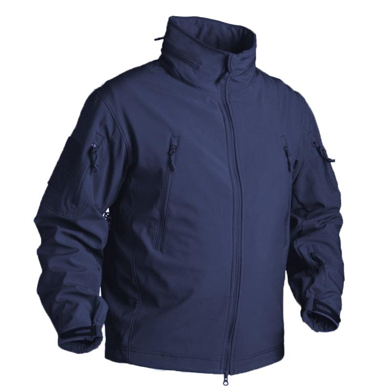 Men's Tactical Fleece Jacket | Waterproof Windproof Outdoor Coat