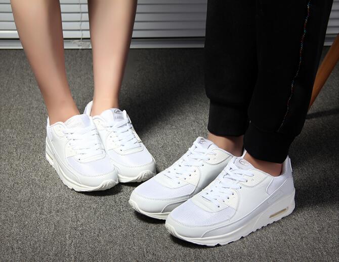 Women's Air Cushion Platform Sneakers | Breathable Mesh | Lightweight Casual Athletic