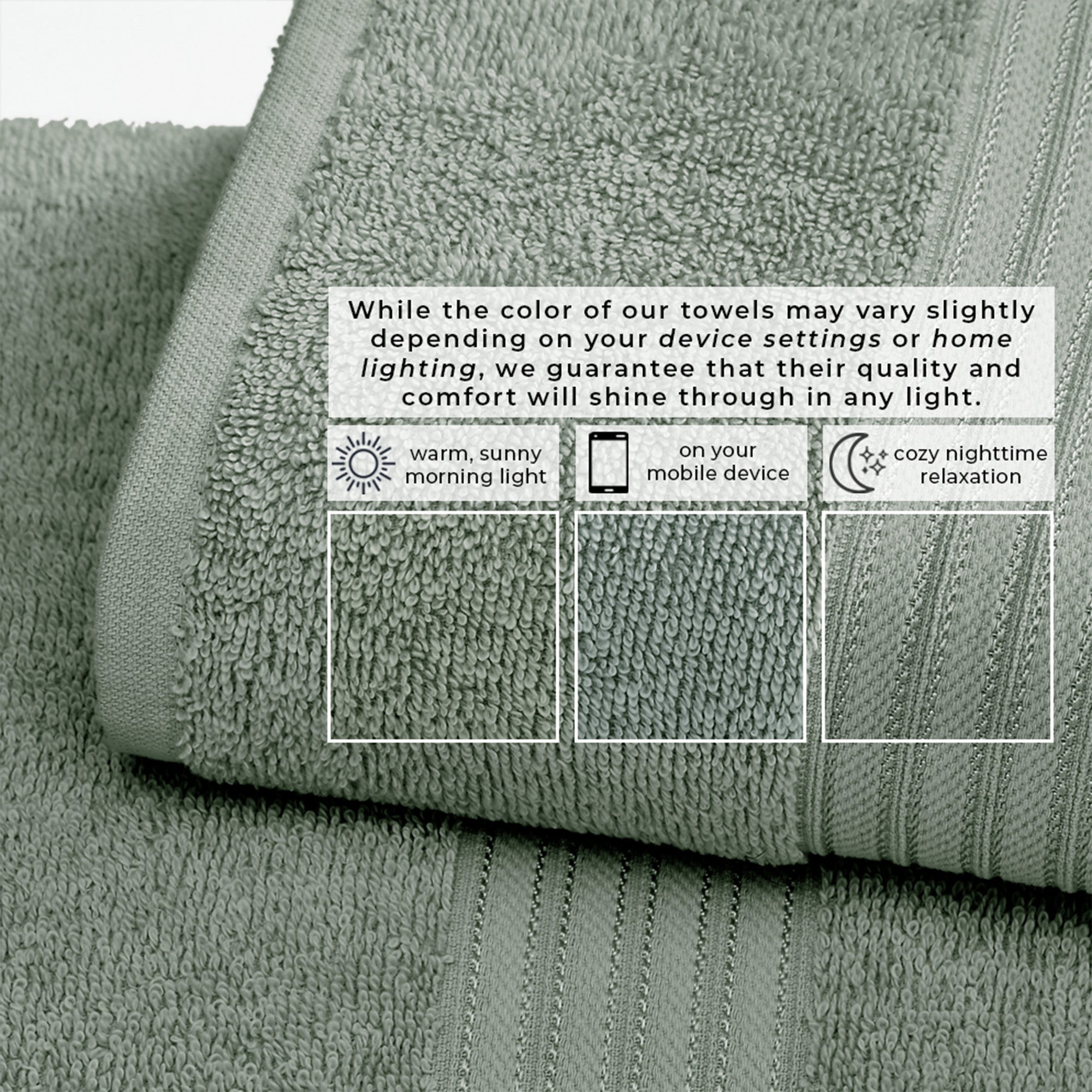 Feather Spun Cotton Bath Towels — Soft, Quick-Dry & Lightweight | Classic Bordered Style