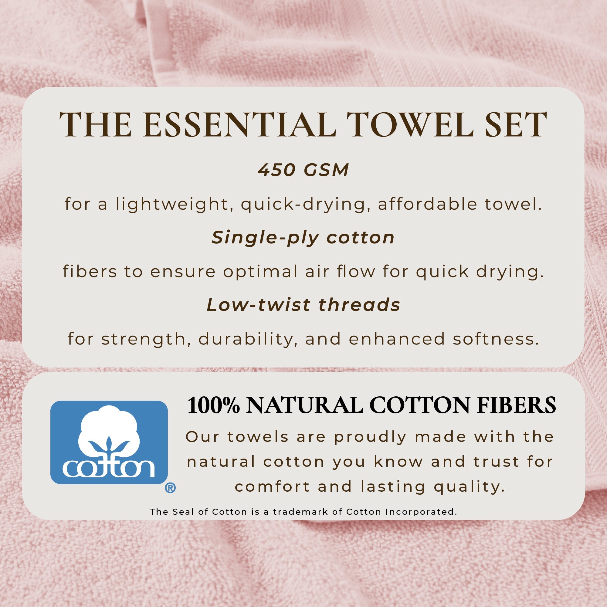Feather Spun Cotton Bath Towels — Soft, Quick-Dry & Lightweight | Classic Bordered Style