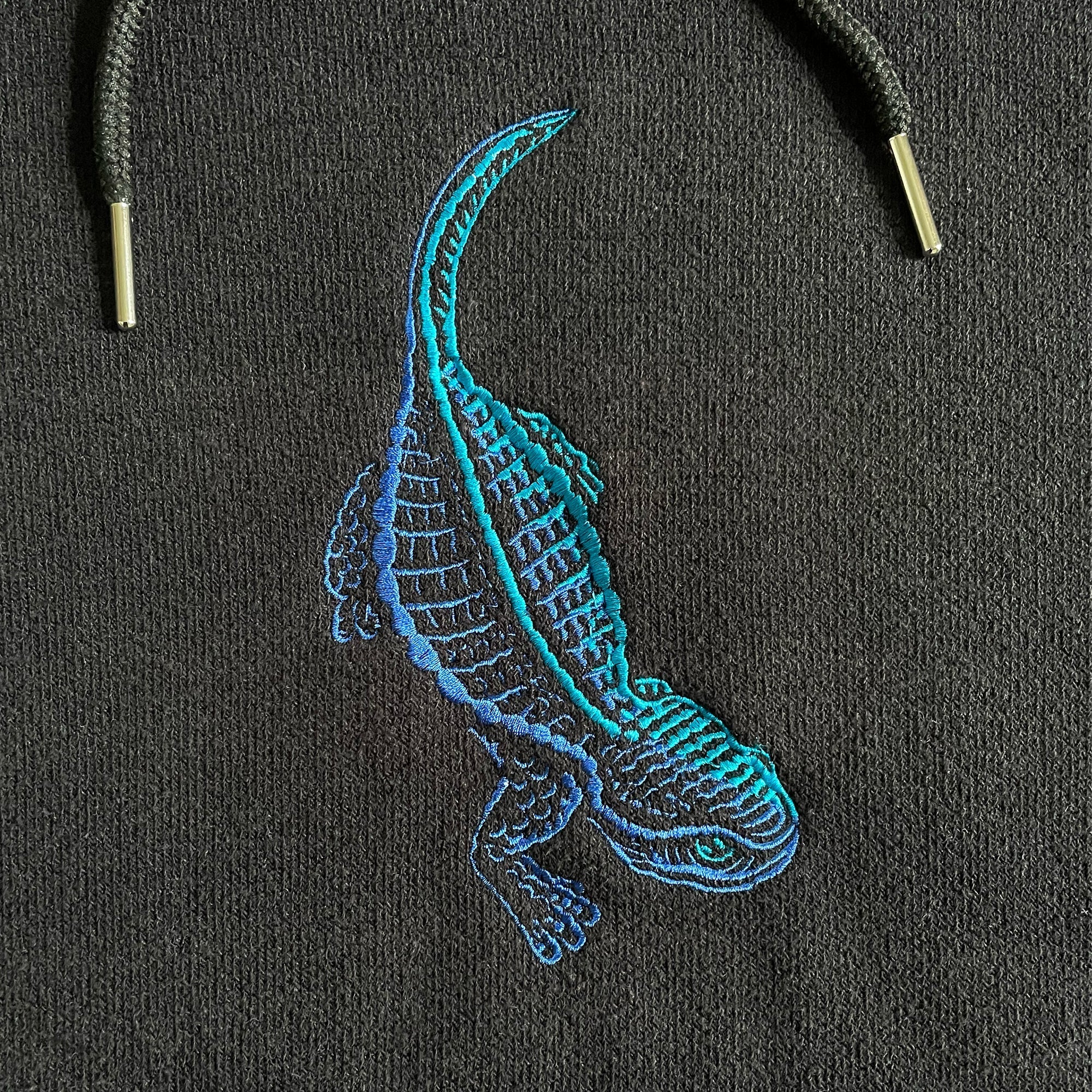 Yeti Knit Lost Species Newt Hoodie – 100% Cotton Streetwear