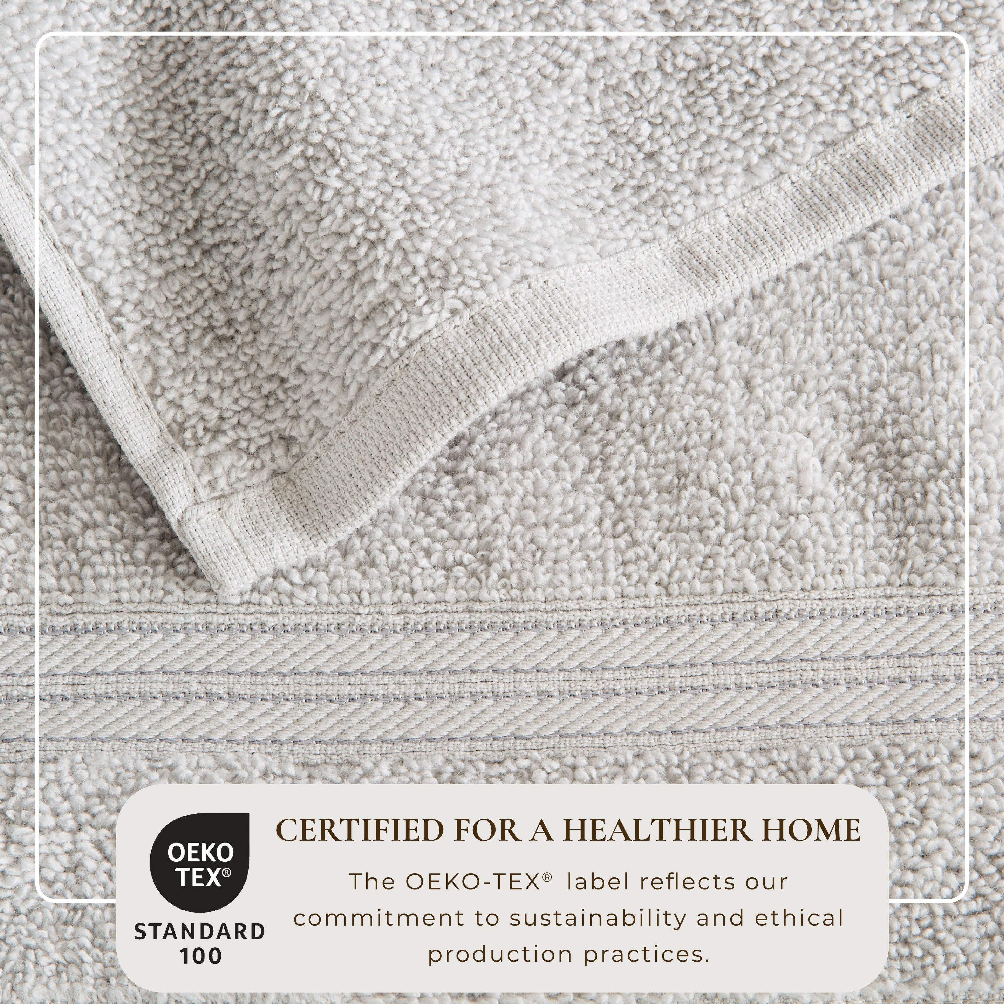 Feather Spun Cotton Bath Towels — Soft, Quick-Dry & Lightweight | Classic Bordered Style