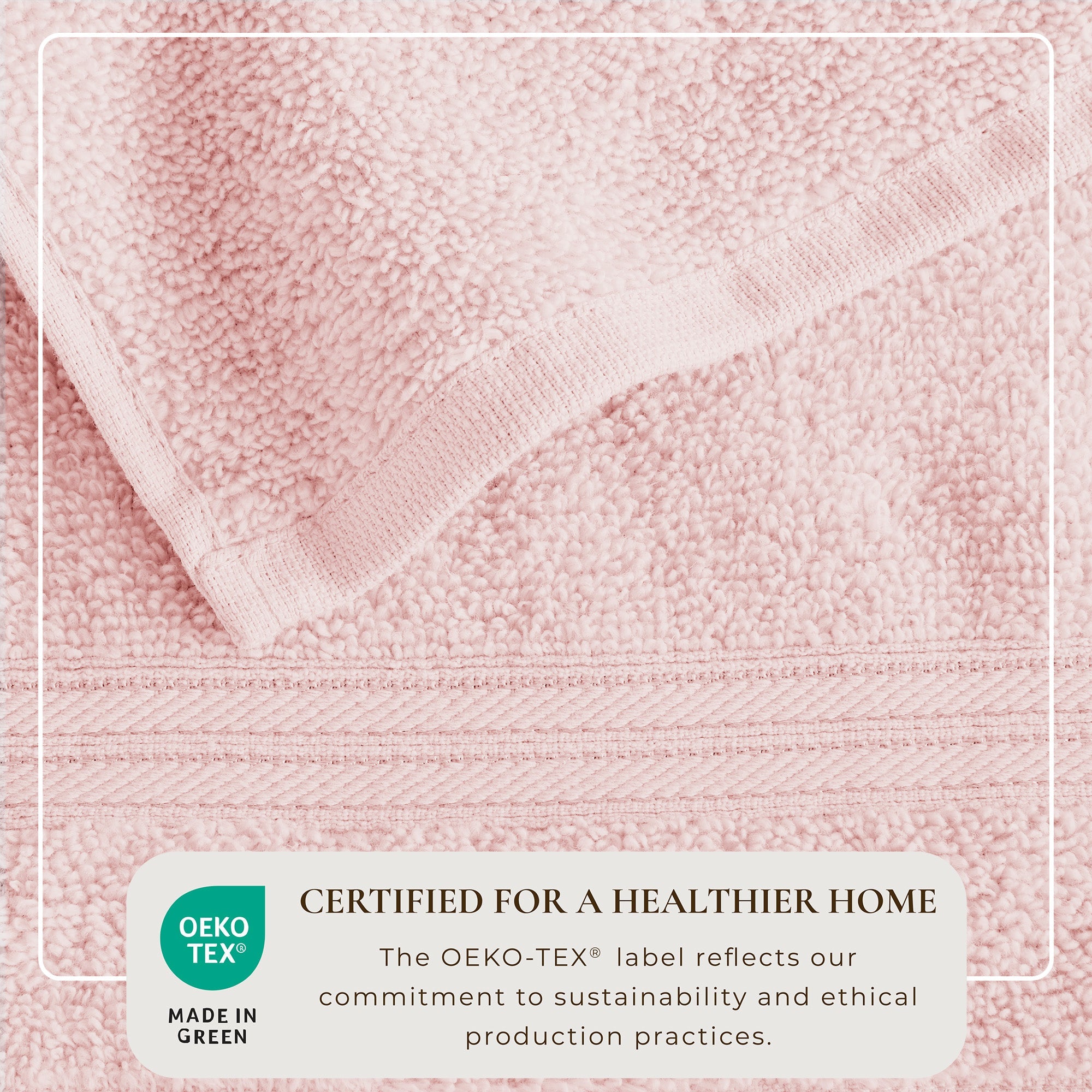 Feather Spun Cotton Bath Towels — Soft, Quick-Dry & Lightweight | Classic Bordered Style