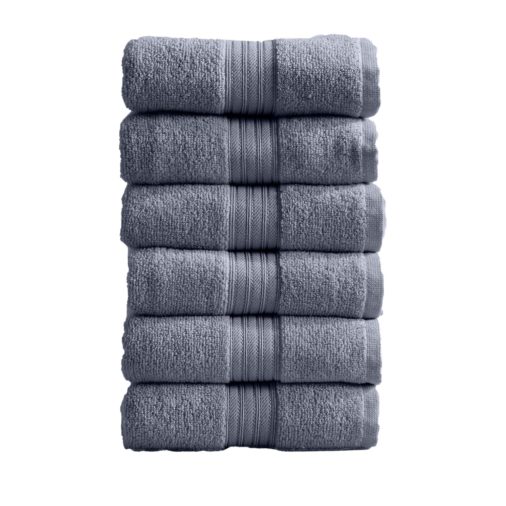 Feather Spun Cotton Bath Towels — Soft, Quick-Dry & Lightweight | Classic Bordered Style